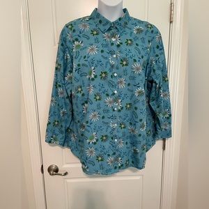 LANDS’ END NO-IRON BLOUSE